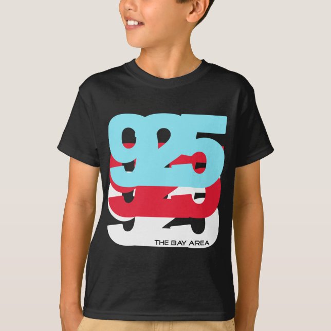T-shirt Indicatif régional 925 (Devant)