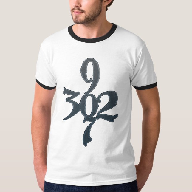 T-shirt Indicatifs régionaux de DEAK (Devant)