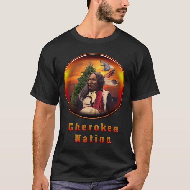 T-shirt indien Cherokee (Devant)