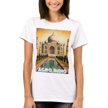 T-shirt indien coloré