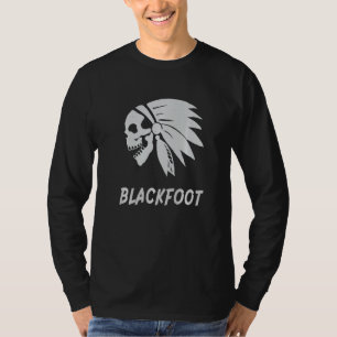 T-shirt Indien d'Amérique autochtone Blackfoot Né Liberté 