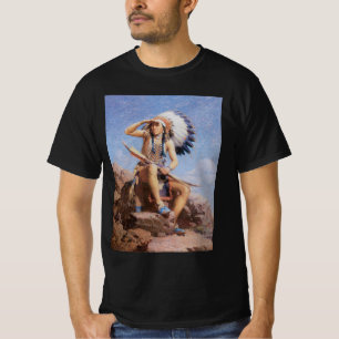 T-shirt Indien d'Amérique autochtone vintage, The Scout pa