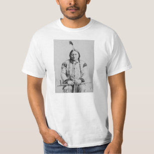 T-shirt Indien d'Amerique de Taureau de séance