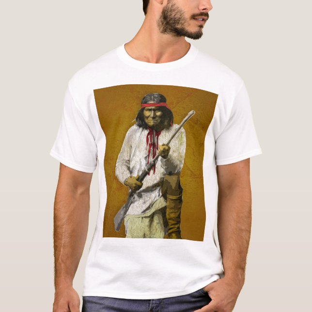 T-shirt Indien d'Apache (Devant)