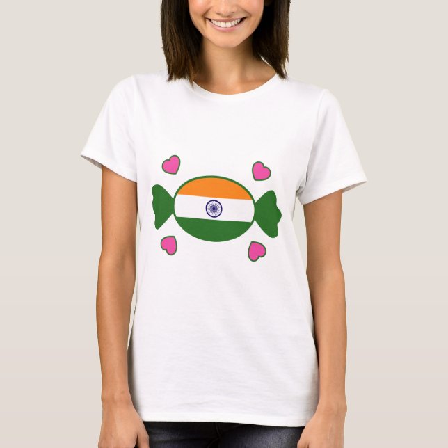T-shirt Indien doux (Devant)