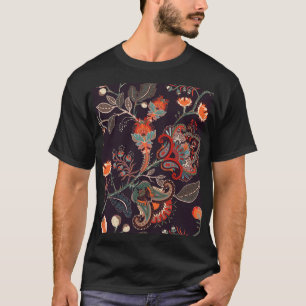 T-shirt Indien Floral Grande Nature sans joint