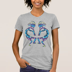 T-shirt indien Kokopelli style Mandala