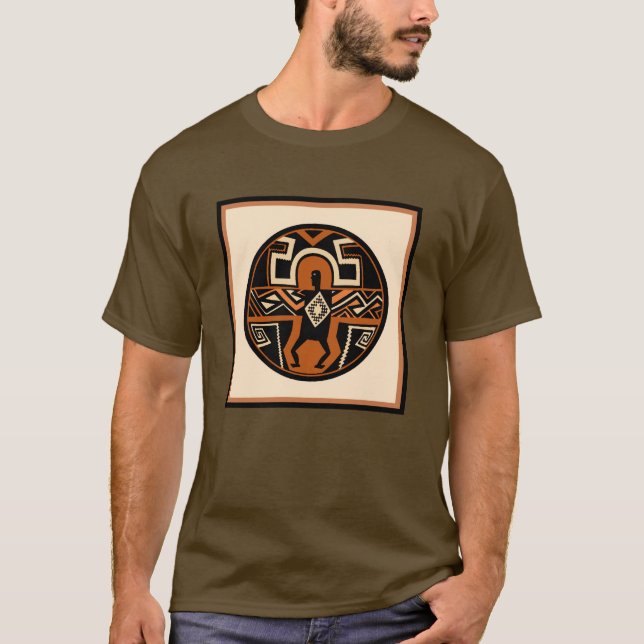 T-shirt indien Mimbres Sud-Ouest (Devant)