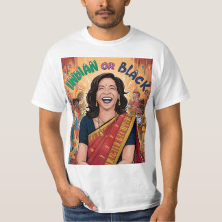 T-shirt Indien ou noir | Kamala Harris