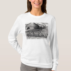T-shirt Indiens de la Floride stockant leurs cultures