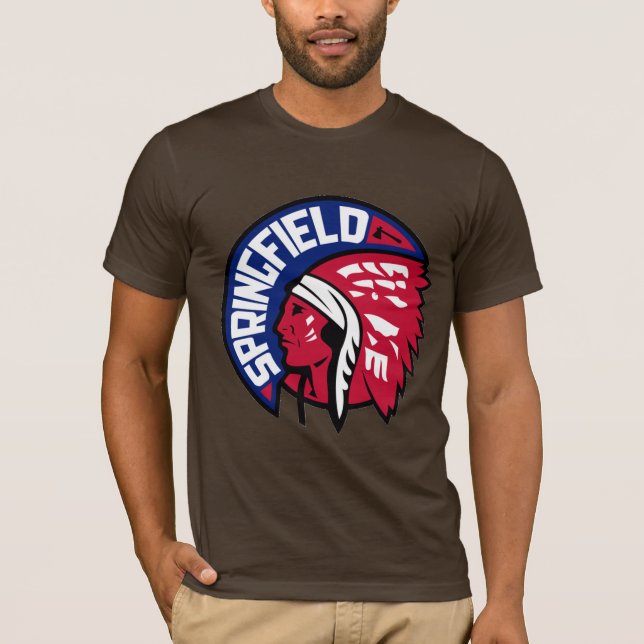 T-shirt Indiens de Springfield (Devant)