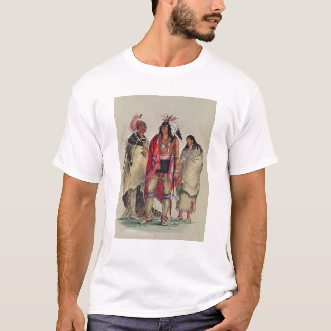 T-shirt Indiens nord-américains, c.1832 (Devant)