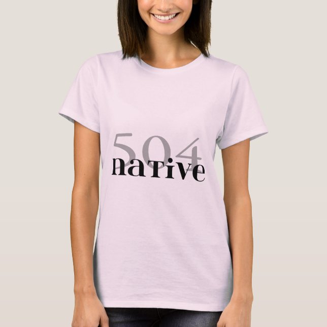 T-shirt Indigène 504 (Devant)