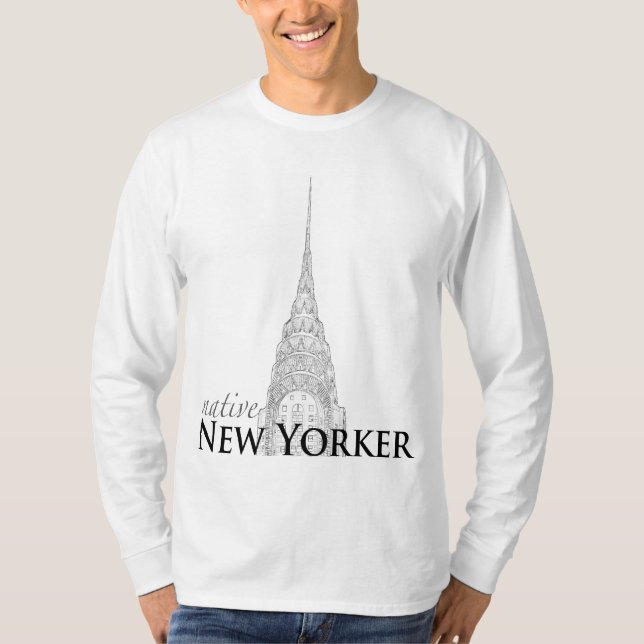 T-shirt indigène de Newyorkais (Devant)