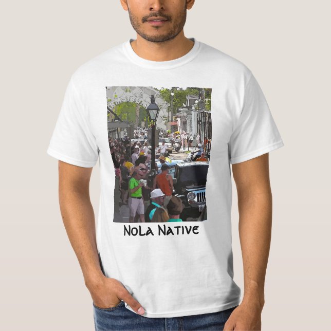 T-shirt Indigène de Nola (Devant)