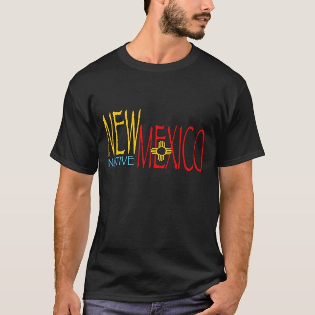 T-shirt Indigène du Nouveau Mexique (Devant)