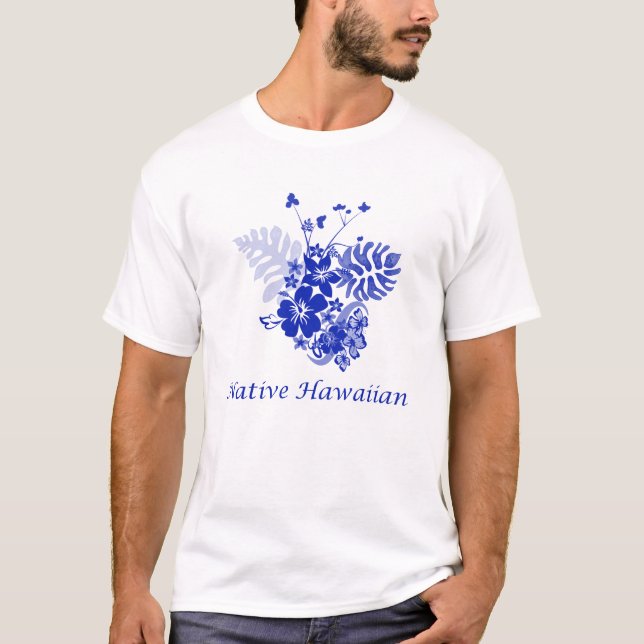 T-shirt indigène hawaïen (Devant)