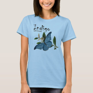 T-shirt Indigo vintage
