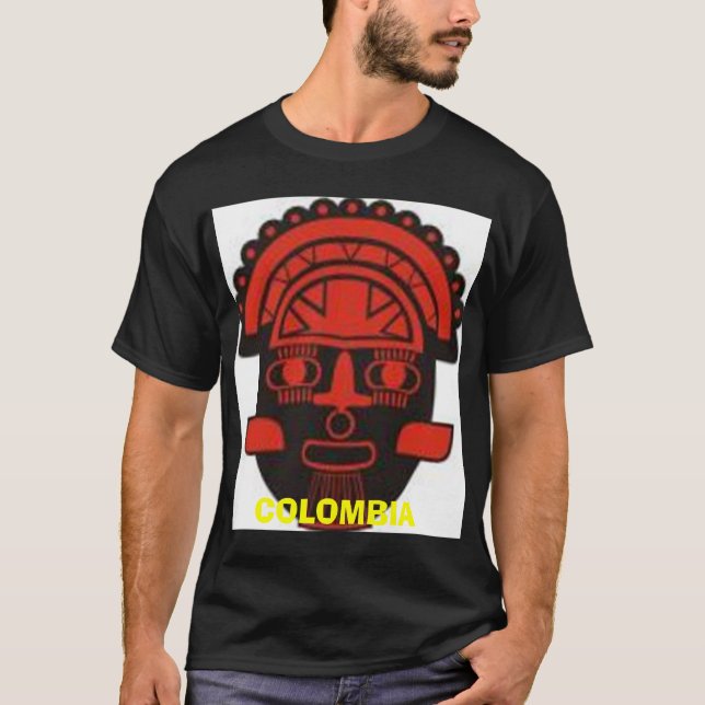 T-shirt indiotayrona, COLOMBIE (Devant)