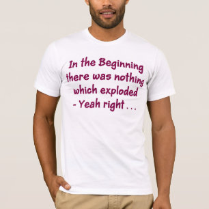 T-shirt indiquant chrétien