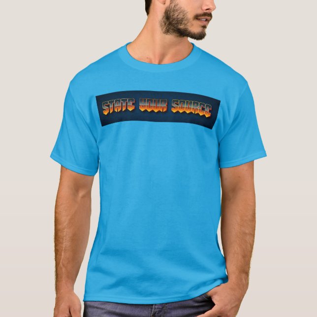 T-shirt indiquer votre source (Devant)