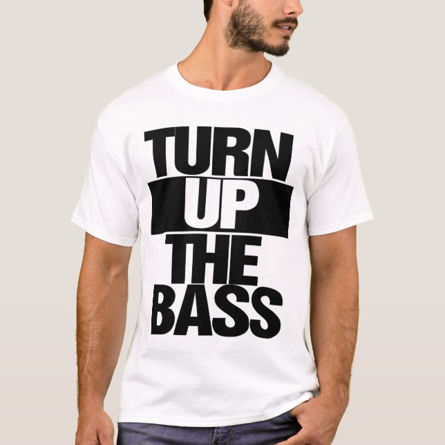T-shirt Indiquez la basse (Devant)