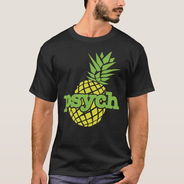 T-shirt indispensable à ananas Psych (Devant)