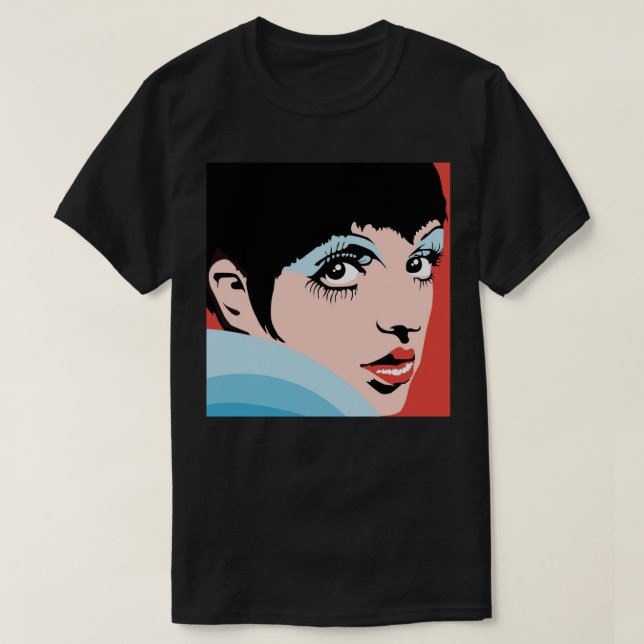 T-shirt indispensable Liza Minnelli vectoriel (Design devant)