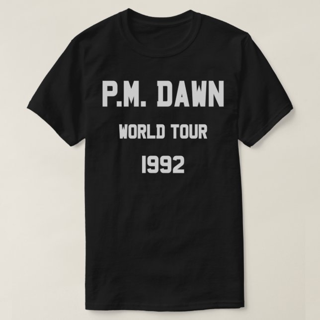 T-shirt indispensable pour la visite mondiale du P (Design devant)
