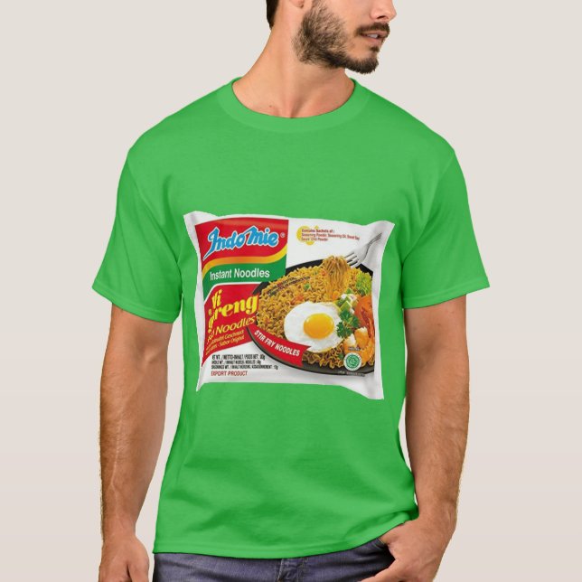 T-shirt Indomie saveur originale (Devant)