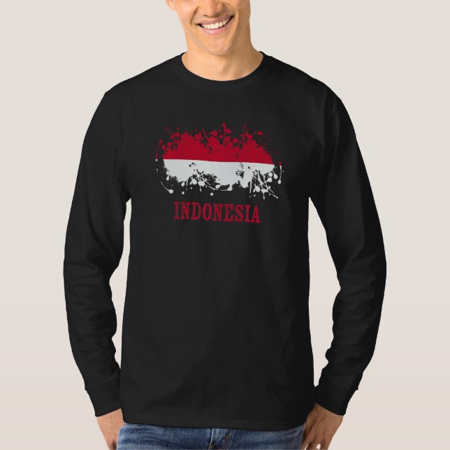 T-shirt Indonesian enthusiasts for Indonesia and Indonesia (Devant)