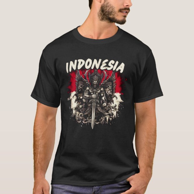 T-shirt Indonésie   (Devant)