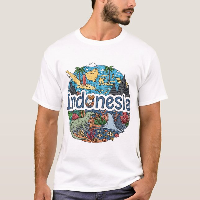 T-SHIRT INDONÉSIE (Devant)
