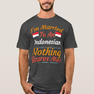 T-shirt Indonésie Drapeau Papillon cadeau pour Indonésien