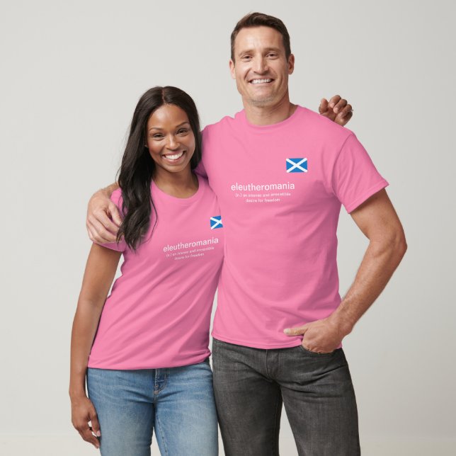 T-shirt Indy Eleutheromania Scottish Independence Tee (Unisexe)