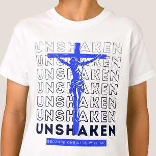T-shirt Inébranlable - Bible de prière évangélique Graphiq
