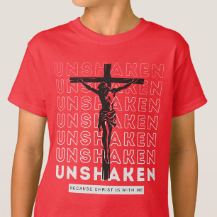 T-shirt Inébranlable - Croyants Saint-Esprit Priez Rouge