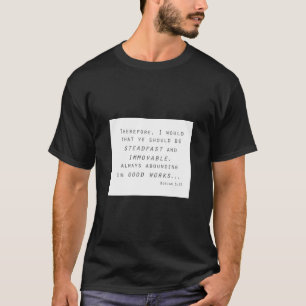 T-shirt inébranlable mosiah lds scripture