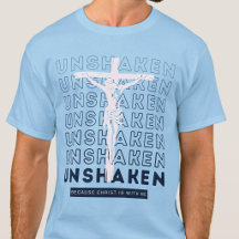 Inébranlable - Priez Graphique Religieux Chrétien