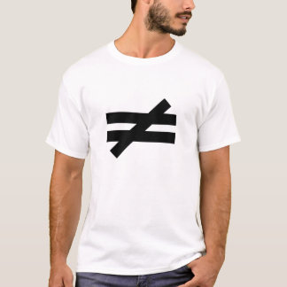 T-shirt Inégalité #4 - La guerre éternelle - citation
