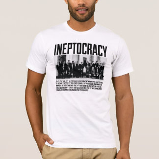 T-shirt Ineptocracy - équipe