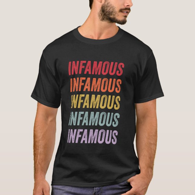 T-shirt Infamé (Devant)