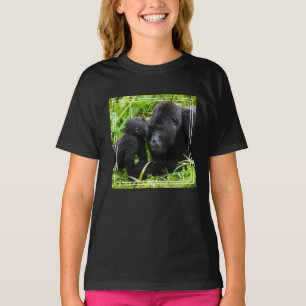 T-shirt Infant Mountain Gorilla Kisses Silverback