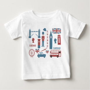 T-shirt infantile blanc de rétro bébé d'amour