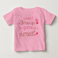 T-shirt infantile de bébé de pharmacien (avenir)
