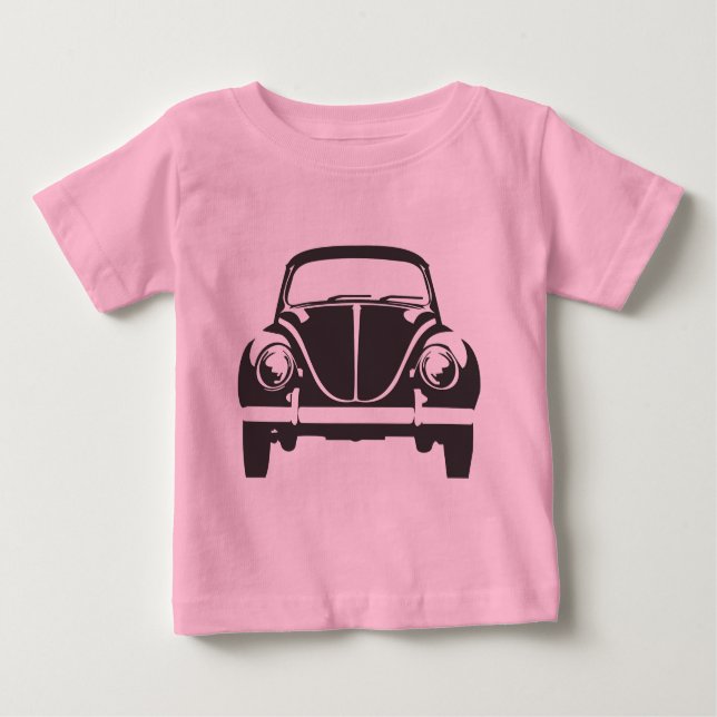 T-shirt Infantile Fusca Vintage (Devant)