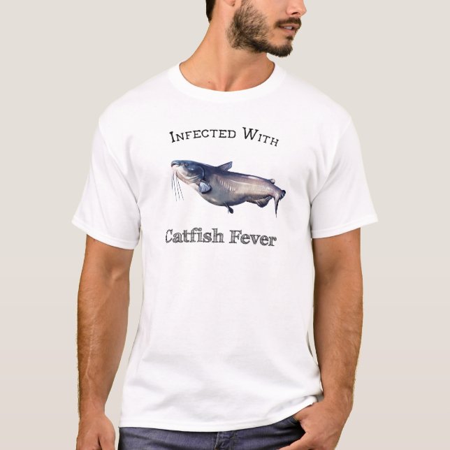 T-shirt Infecté Par La Fièvre De Catfish (Devant)