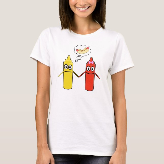 T-shirt Infidélité de condiment (Devant)