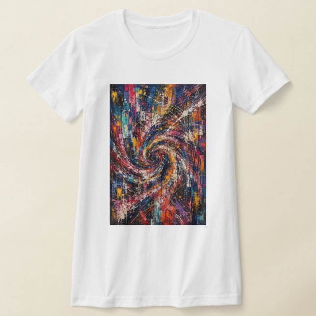 T-shirt Infinite Chaos | Tourbillon Abstrait (Poser)