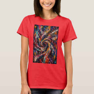 T-shirt Infinite Chaos Tourbillon Abstrait